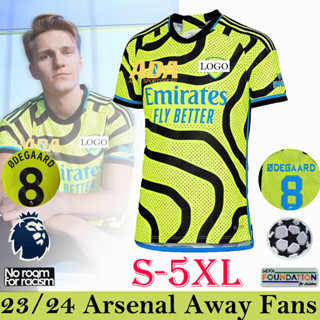 พร้อมส่ง เสื้อกีฬาแขนสั้น ลายทีมชาติฟุตบอล ARS ASL Away 23-24 ไซซ์ S-5XL ชุดเยือน สําหรับผู้ชาย