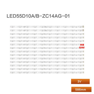 แถบไฟแบ็คไลท์ led 14 แถบ 10 ดวง สําหรับ Konka A55U S55U LED55K36U Strip LED55D10AB-ZC14AG-01