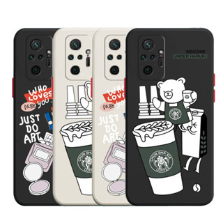 เคสโทรศัพท์มือถือ แบบนิ่ม พิมพ์ลายหมีน่ารัก สําหรับ Xiaomi POCO M5S 2022