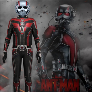 ชุดจั๊มสูทคอสเพลย์ Superhero Ant Man Antman And The Wasp เหมาะกับวันฮาโลวีน สําหรับเด็ก และผู้ใหญ่