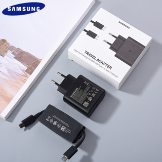 อะแดปเตอร์ชาร์จเร็ว 45W USB-C PD สําหรับ Samsung Galaxy S23 S22 S21 Note 20 Ultra 10 Plus Z Flip Fold 5 4 3