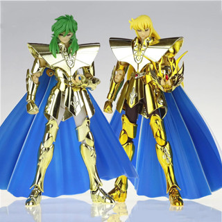 โมเดลฟิกเกอร์ Saint Seiya Myth Cloth EX Virgo Shaka พร้อมฐานดอกบัว สีทอง 24