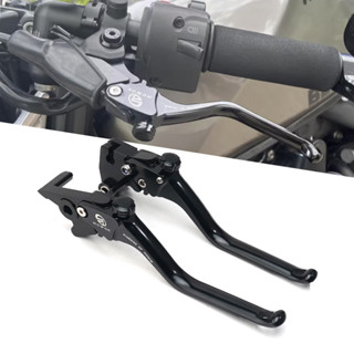 ก้านเบรกคลัทช์อลูมิเนียม CNC ปรับได้ อุปกรณ์เสริม สําหรับรถจักรยานยนต์ Benelli Leoncino 500 Leoncino 250 Leoncino 800