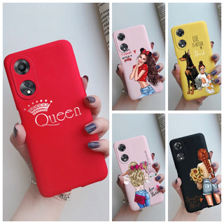 เคสโทรศัพท์ซิลิโคน TPU แบบนิ่ม ลายมงกุฎ หรูหรา สําหรับ OPPO A78 5G A78