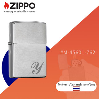 ไฟแช็ก โครเมี่ยม กันลม ลายสัญลักษณ์ Zippo Lucky Y M-45601-762