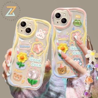 เคสโทรศัพท์มือถือ ซิลิโคน ลายกระต่ายไล่โทนสี สําหรับ OPPO A98 A78 A57 A17K A55 A54 A16 A15 A77 A74 A93 A92 A52 A12 A3S A5 A7 A5S A15S A31 A53 A9 2020 A5 2020 A96 A76 F9