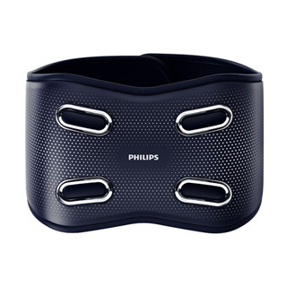 Philips PPM7201B เครื่องนวดเอว พร้อมประคบน้ําแข็งร้อน รองรับ 3D ปรับอุณหภูมิได้ 4 ระดับ สีน้ําเงินเข้ม