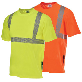 เสื้อยืดสะท้อนแสง Hi Vis 3M เพื่อความปลอดภัย สําหรับผู้ชาย