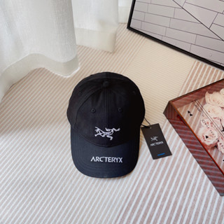 Arcteryx หมวกเบสบอล สีดํา สไตล์สตรีท สําหรับเดินทาง