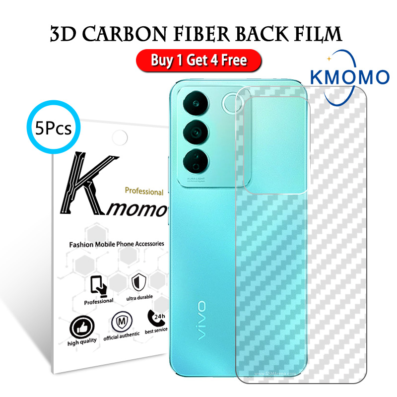 ซื้อ 1 แถม 4 ฟิล์มกันรอยหลัง VIVO V40 Pro 5G V30 V30e V29 V29e V27 V25 V27e V25e V23 V23e V21 V20 SE V19 Neo V17