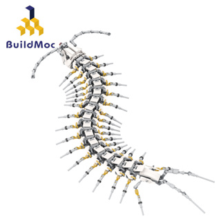 บล็อคตัวต่อ รูปสัตว์ Buildmoc Mecha Centipede ของเล่นเสริมการเรียนรู้ สําหรับเด็กผู้ชาย 749 ชิ้น