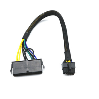 สายเคเบิลพาวเวอร์ซัพพลาย ATX 24 Pin TO 10 Pin 18AWG 30 ซม. สําหรับเมนบอร์ด Lenovo