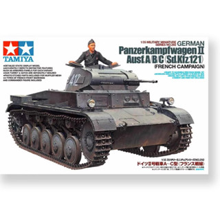 Tamiya 35292 ชุดโมเดลรถถัง 1/35 WWII สไตล์เยอรมัน II Ausf.A/B/C