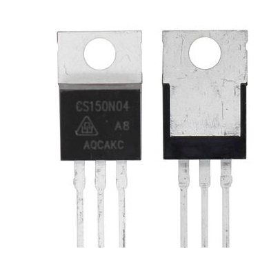 ใหม่ ของแท้ หลอดเอฟเฟคสนามหญ้า CS150N04 MOS 150A40V TO-220 สําหรับกระแสไฟสูง