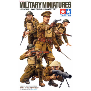 Tamiya 35339 WWI ชุดโมเดลฟิกเกอร์พลาสติก สเกล 1/35 สไตล์อังกฤษ