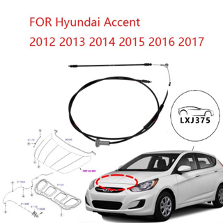 สายเคเบิลล็อคฝากระโปรงหน้ารถยนต์ สําหรับ Hyundai Accent 2012 2013 2014 2015 2016 2017