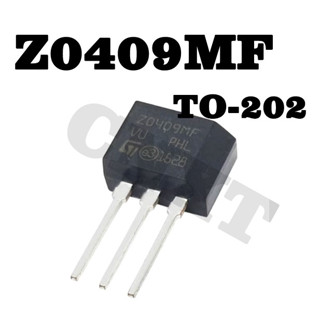 10 ชิ้น/ล็อ Z0409MF Z0409 0409MF TO-202 ซิลิกอนที่ควบคุมได้สองทาง ตต้นฉบับใหม่