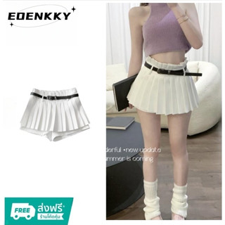 EOENKKY  กระโปรง กระโปรงยีนส์ กระโปรงกางเกง 2023 NEW Style สวย Unique พิเศษ Korean Style A23M0CE 36Z230909