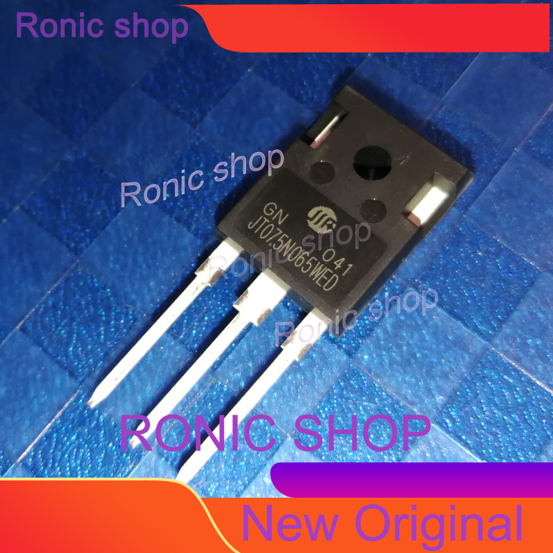 2 ชิ้น 5 ชิ้น    ทรานซิสเตอร์ IGBT Jt075N065Wed TO-247 JT075N065 075N065 TO247 75A 650V พลังงานสูง