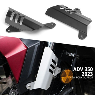 Nighthawk KNIGHT ฝาครอบตะเกียบหน้า สเตนเลส สําหรับ HONDA ADV350 2022 2023