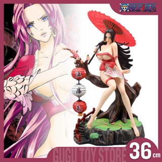 โมเดลฟิกเกอร์ Pvc รูปปั้นอนิเมะ One Piece Boa Hancock Hentai เซ็กซี่ ขนาด 36 ซม. พร้อมกล่องของขวัญ สําหรับตกแต่งห้อง เก็บสะสม