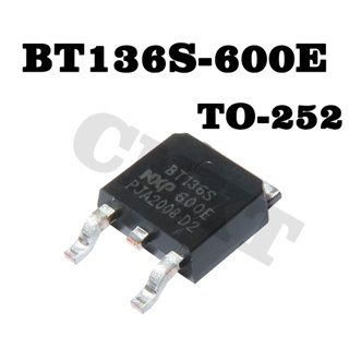 10 ชิ้น/ล็อตใหม่ BT136S-600E BT136S-600 TO252 Two-Way Scr 4A 600V