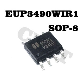 1 ชิ้น/ล็อ EUP3490WIR1 EUP3490 P3490 ซิลค์สกรีน  SOP-8 ตต้นฉบับใหม่