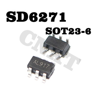 10 ชิ้น/ล็อ SD6271 SD6271LR-G1 ซิลค์สกรีน ALXXX โหมดคงที่เพิ่มโหมดปัจจุบัน SOT23-6 ตต้นฉบับใหม่