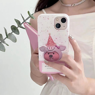 เคสโทรศัพท์มือถือ Tpu แบบนิ่ม ลายสัตว์น่ารัก สําหรับ iPhone 11 12pro 13pro 14 14promax 14pro