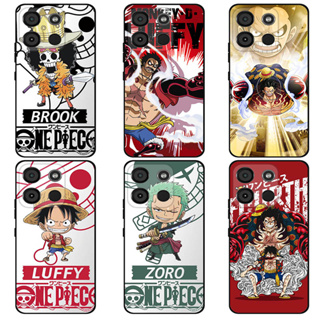 เคส Itel A60S Case การ์ตูน One Piece Luffy เคสซิลิโคน Soft TPU โทรศัพท์มือถือ Back เคส