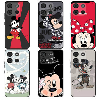 เคส Itel A60S Case การ์ตูน Mickey Minnie เคสซิลิโคน Soft TPU โทรศัพท์มือถือ Back เคส