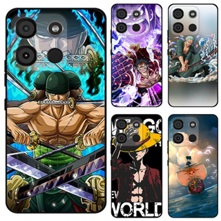 เคส Itel A60S Case การ์ตูน One Piece Zoro Soft TPU เคสซิลิโคน โทรศัพท์มือถือ เคส