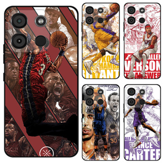 เคส Itel A60S Case การ์ตูน Basketball Star Soft TPU เคสซิลิโคน โทรศัพท์มือถือ เคส