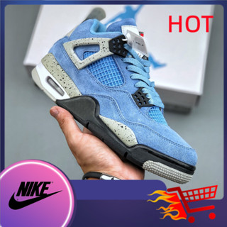 Nk Air Jor~dan AJ4 Retro Mid Top Retro รองเท้ากีฬา รองเท้าบาสเก็ตบอล ลําลอง วัฒนธรรม 001