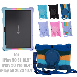 Soft Silicone Kids Case For iPlay 50 SE 10.5 inch 360 Rotating Stand Tablet Cover iPlay 50 Pro 10.4 inch 2023 Funda Capa Coque