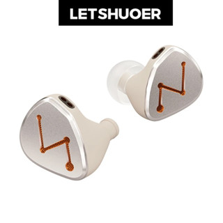 Letshuoer DZ4 3DD+PR หูฟังอินเอียร์ ไดนามิก ไฮบริด Hifi มอนิเตอร์เพลง DJ สตูดิโอ ออดิโอ