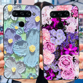 เคสโทรศัพท์มือถือแบบนิ่ม กันกระแทก ลายดอกไม้ แฟชั่น สําหรับ LG V40 ThinQ Case V405 LM-V405 LM-V409N V40ThinQ