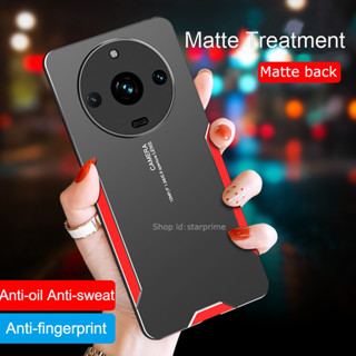 Realme 11 Pro 5G/11 Pro+ 5G เคสฝาหลัง โลหะอลูมิเนียม เนื้อแมตต์ หรูหรา