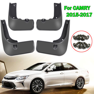 บังโคลนหน้า หลัง อุปกรณ์เสริม สําหรับ Toyota Camry XV50 Hybrid 2015 2016 2017 4 ชิ้นต่อชุด