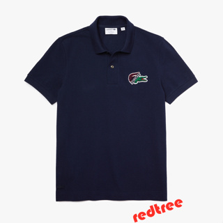 Lacoste เสื้อโปโล สําหรับผู้ชาย redtree เสื้อคอปกปัก POLO เสื้อโปโลแขนสั้น