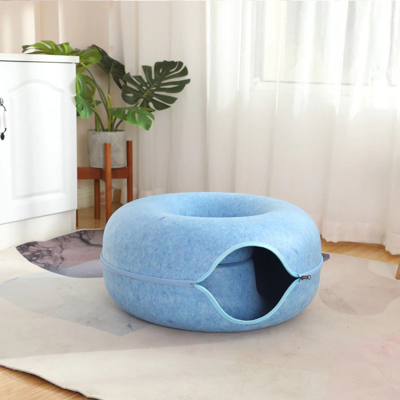อุโมงค์แมวรูปโดนัท ที่นอนแมว thumbnail 6
