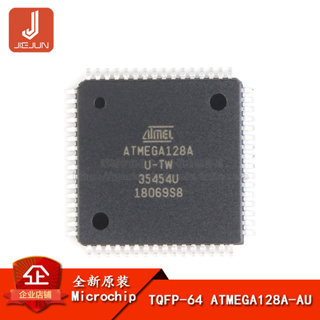 ชิปไมโครคอนโทรลเลอร์ ATMEGA128A-AU 8-bit AVR TQFP-64