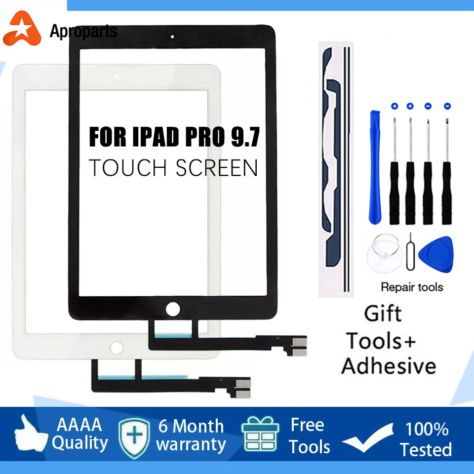 ใหม่ แผงหน้าจอสัมผัสดิจิทัล แบบเปลี่ยน สําหรับ iPad Pro 9.7 2016 A1674 A1673 A1675
