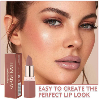 ลิปสติก ลิปกลอส เนื้อแมตต์กํามะหยี่ กันน้ํา ติดทนนาน ชุ่มชื้…