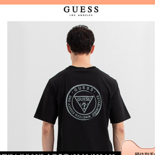 Guess ใหม่ เสื้อยืด คอกลม พิมพ์ลาย สวยหรู สําหรับทุกเพศ