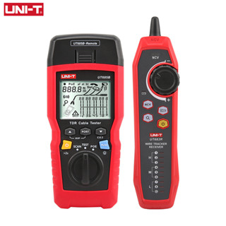 Uni-t TDR เครื่องทดสอบสายเคเบิล UT685B KIT 500 ม. สายเคเบิลคู่บิด / สายโคแอกเชียล / เครื่องทดสอบสายเคเบิลเครือข่าย POE