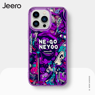 Jeero เคสไอโฟน เคสซิลิโคนนุ่มกันกระแทกใสน่ารักตลก เคสโทรศัพท์ Compatible for iPhone 14 13 12 11 Pro Max SE 2020 X XR XS 8 7 Plus พลัส HFE2735