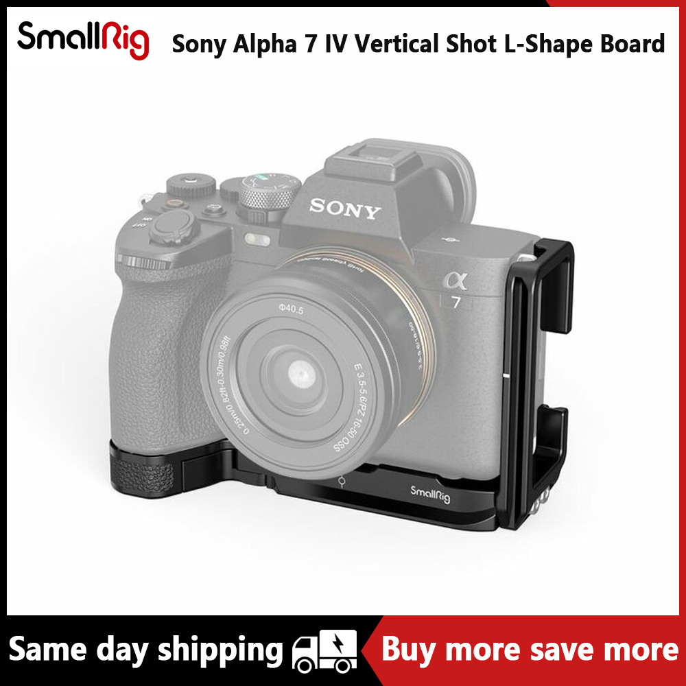 Smallrig ขาตั้งกล้อง A7R5 A7M4 A7IV L-Bracket สําหรับ Sony Alpha 7 IV A7SIII A1 A7RM5 L Plate เข้ากั
