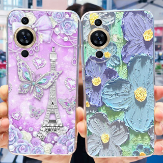 เคสโทรศัพท์มือถือ ซิลิโคนนิ่ม tpu ลายการ์ตูนมนุษย์อวกาศ สําหรับ Huawei Nova 11 Pro Nova 11 Ultra 2023 Nova11 Pro Ultra