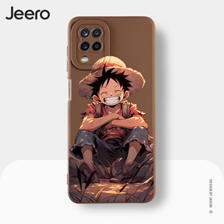 Jeero เคสซัมซุง เคสซิลิโคนนุ่มขอบเหลี่ยมกันกระแทกการ์ตูนอนิเมะตลก เคสโทรศัพท์ SAMSUNG A03 A12 A13 A51 A32 A52 A52S 5G M12 M32 พลัส HFE2737